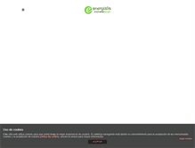 Tablet Screenshot of energialis.com